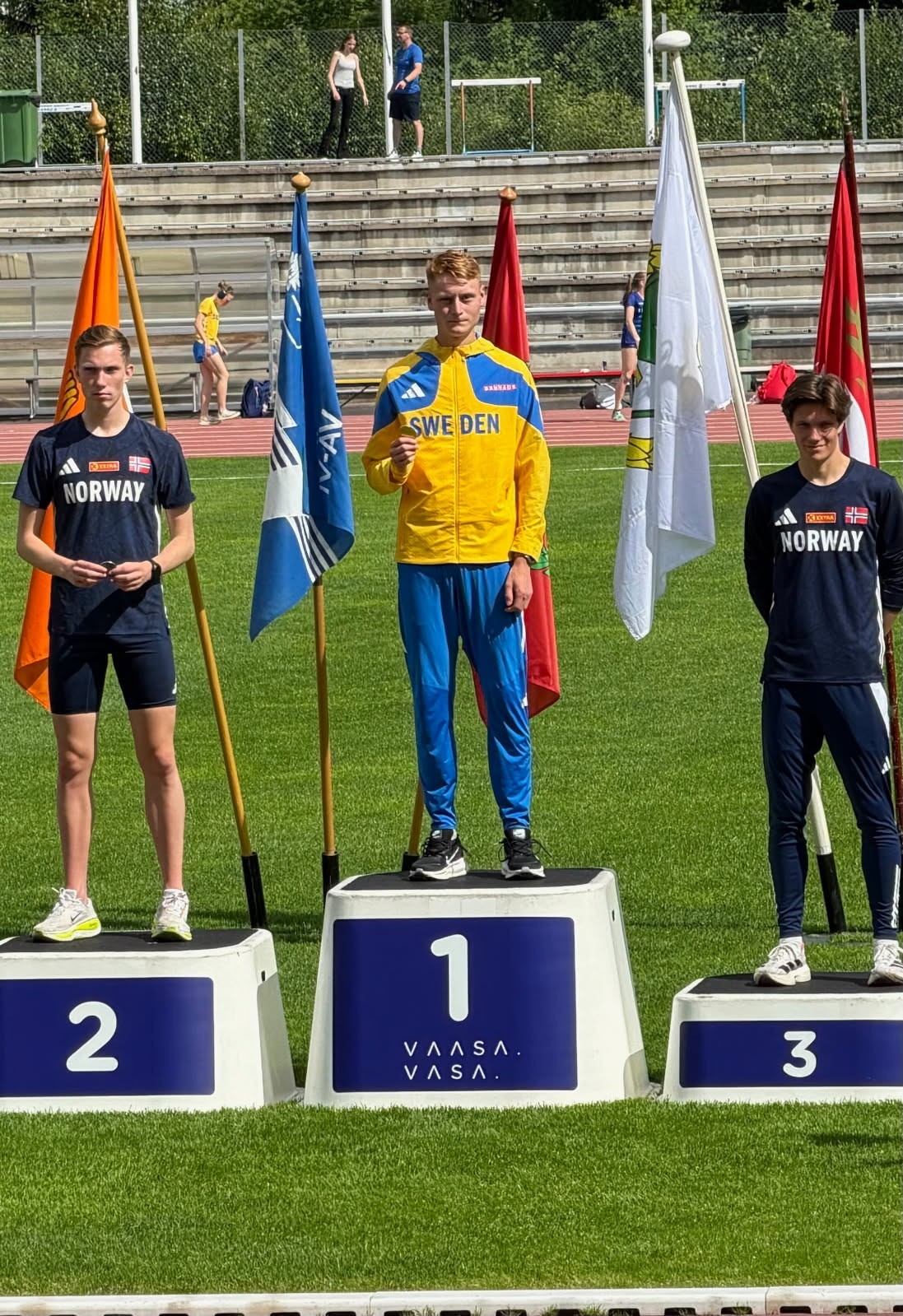 image: Guld och silver för Love på Nordiska mästerskapen
