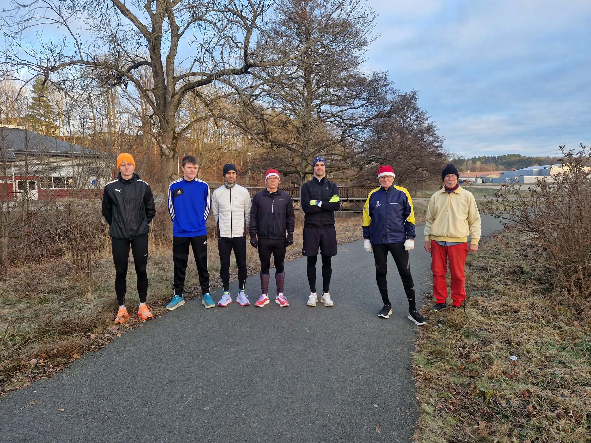 image: Julaftonsloppet traditionsenligt sedan många år tillbaka